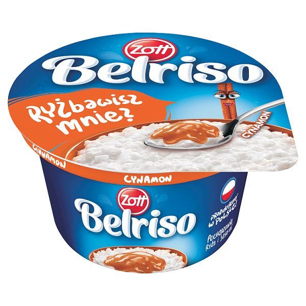Zott Belriso Deser mleczny z ryżem cynamon 200 g
