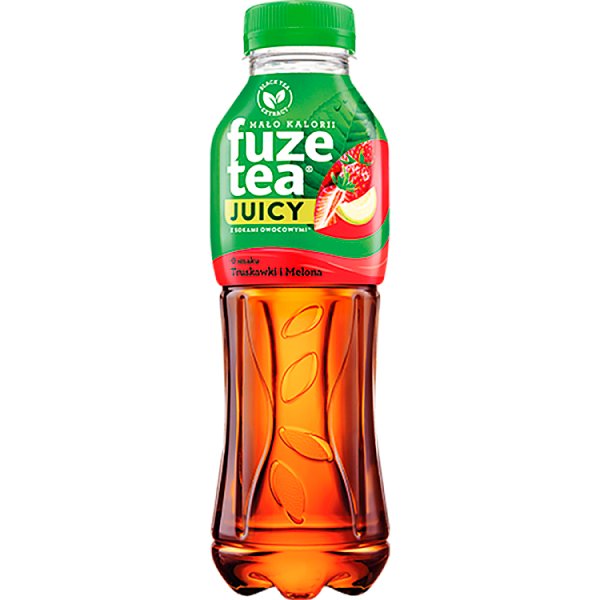 Napój Fuze Tea black tea truskawka melon 500ml + kaucja 50 gr 