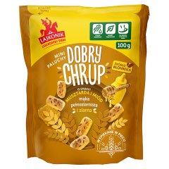 Lajkonik Dobry Chrup Mini paluchy o smaku musztarda i miód 100 g