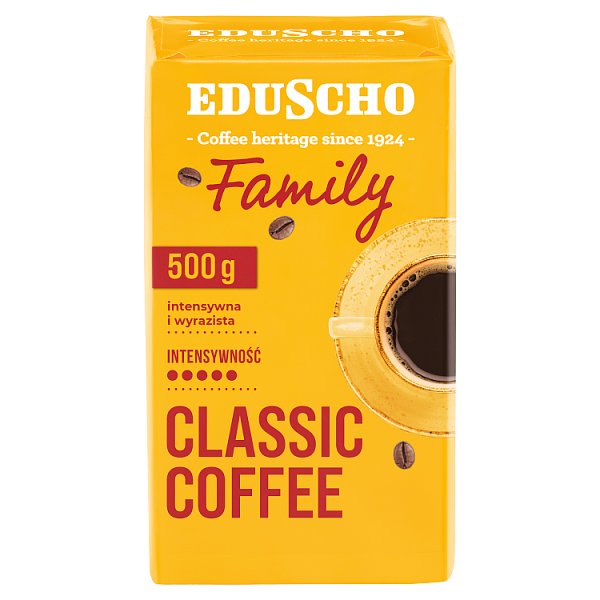 Eduscho Family Classic Kawa palona mielona 500 g