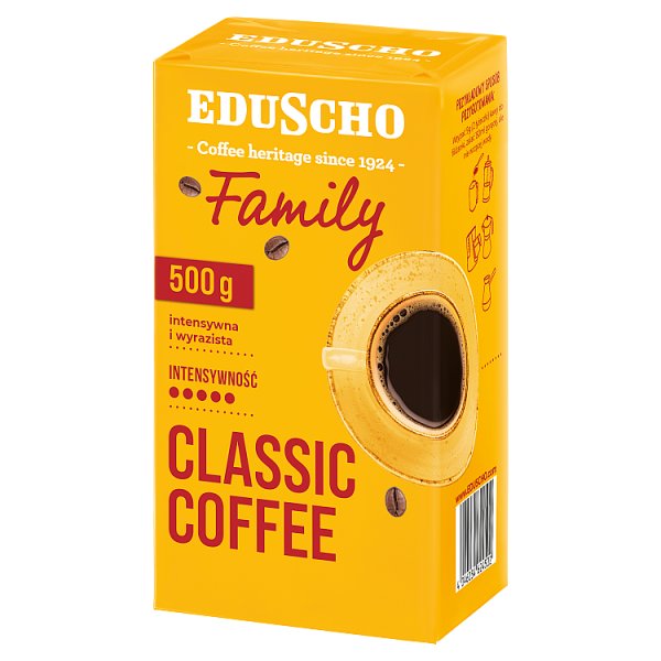 Eduscho Family Classic Kawa palona mielona 500 g