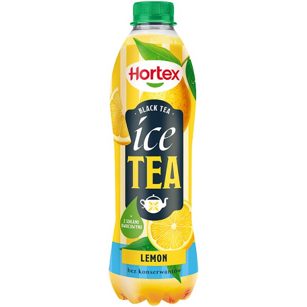 Hortex Ice Tea Napój jabłkowo-cytrynowy 1 l