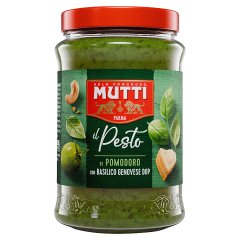 Mutti Sos z zielonych pomidorów z bazylią serem orzechami nerkowca 180 g