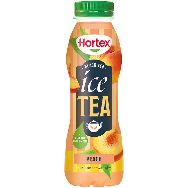 Napój ngaz Hortex ice tea brzoskwinia 400ml + kaucja 50 gr 