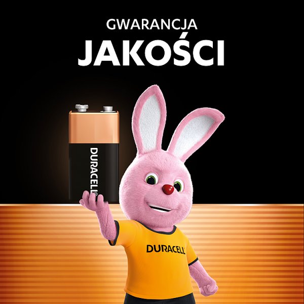 Duracell 9 V 6LR61/MN1604 9 V/B Bateria alkaliczna