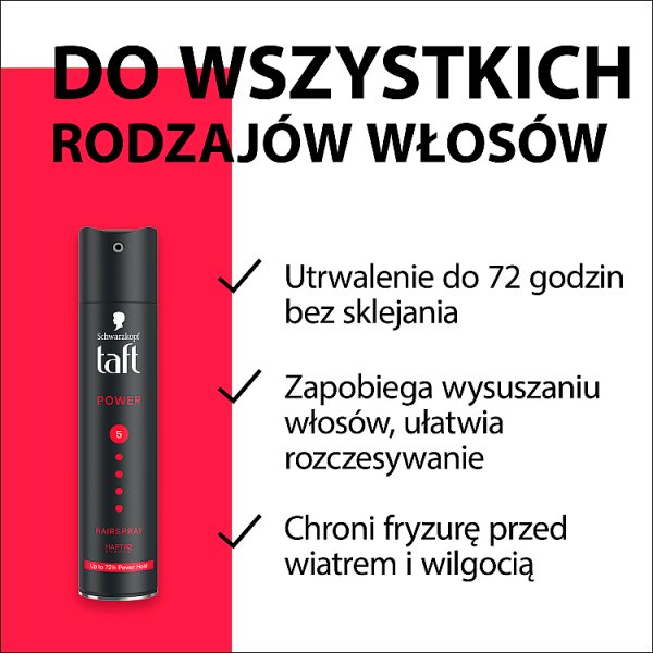 Taft Power Lakier do włosów 250 ml