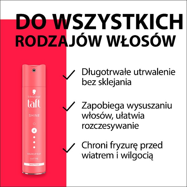 Taft Shine Lakier do włosów 250 ml