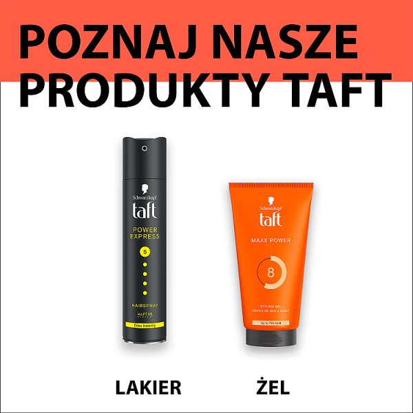 Taft Maxx Power Żel do włosów 150 ml
