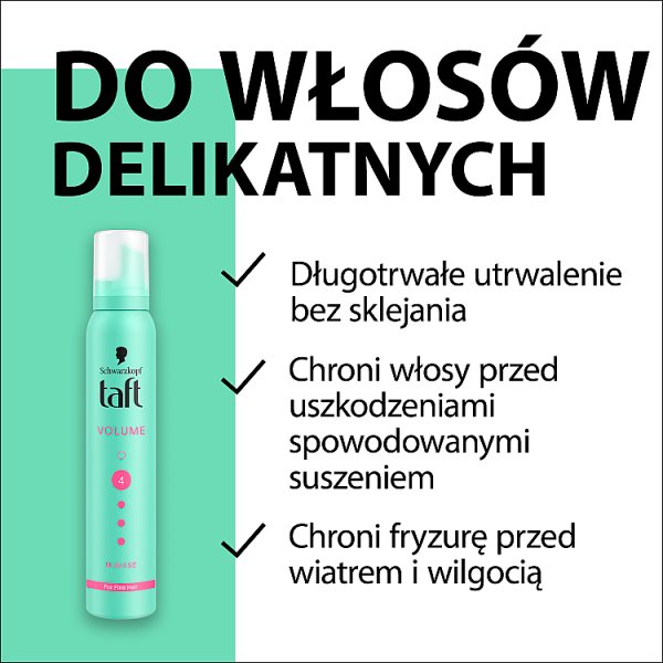 Taft Volume Pianka do włosów 200 ml