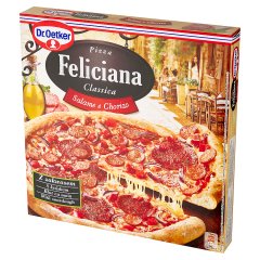 Dr. Oetker Feliciana Classica Salame e Chorizo Pizza 320 g