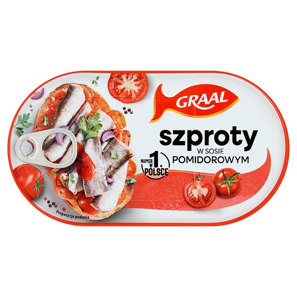 Graal Szproty w sosie pomidorowym 170 g