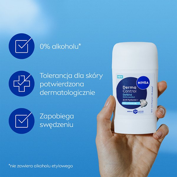 Nivea Derma Control Defend Antyperspirant Stick 50ml