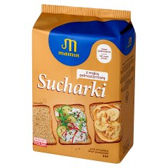 Mamut Sucharki z mąką pełnoziarnistą 235 g