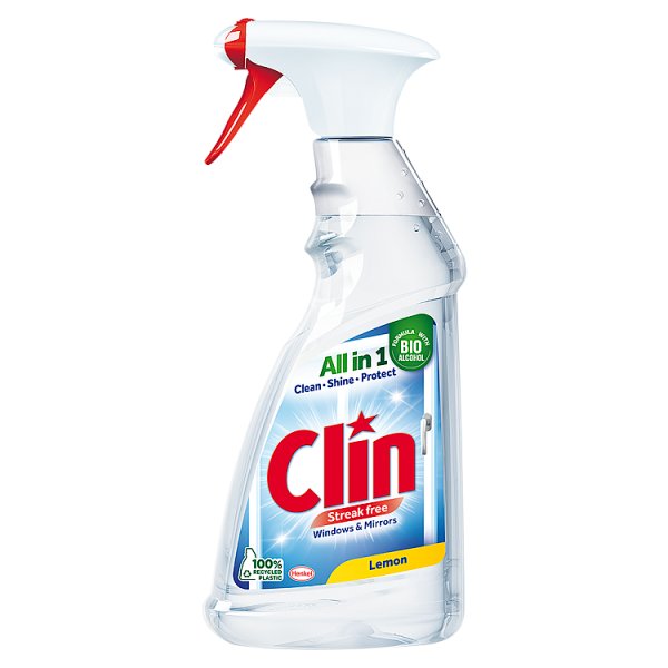 Clin Lemon Płyn do mycia powierzchni szklanych 500 ml