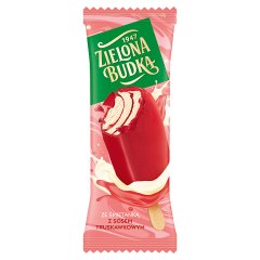 Zielona Budka Lody ze śmietanką z sosem truskawkowym 90 ml