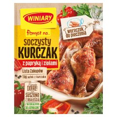 Winiary Pomysł na... Soczysty kurczak z papryką i ziołami 28 g