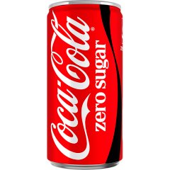 Napój gaz Coca-Cola zero 200ml do ceny doliczana jest kaucja 0,50 zł 