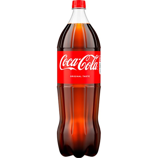 Napój gaz Coca-Cola do ceny doliczana jest kaucja 50 gr. 