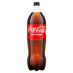 Napój gaz Coca-Cola zero do ceny doliczana jest kaucja 0,50 zł 