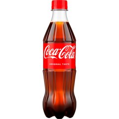 Napój gaz Coca-Cola 500ml do ceny doliczana jest kaucja 0,50 zł 