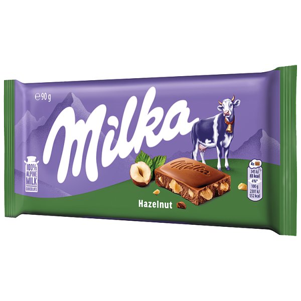 Milka Hazelnut Czekolada mleczna 90 g
