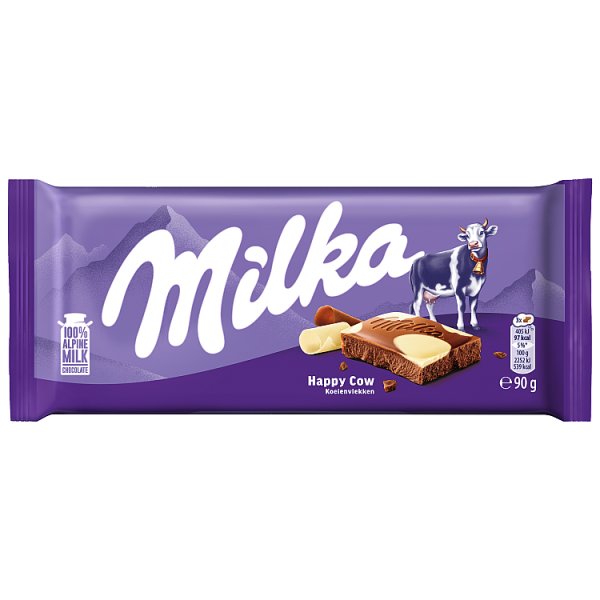 Milka Happy Cow Czekolada mleczna 90 g