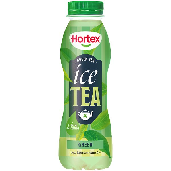 Napój ngaz Hortex ice tea zielona herbata 400ml + kaucja 50 gr 