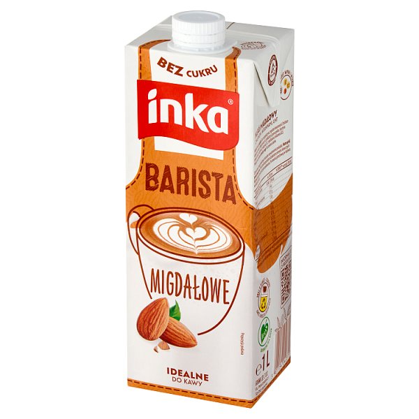 Inka Barista Napój migdałowy z wapniem i witaminami 1 l