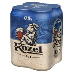 Piwo kozel 0,0% 4x500ml + kaucja 2 zł 