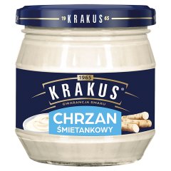 Chrzan Krakus śmietankowy 180g 