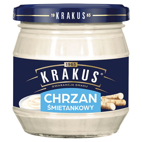 Chrzan Krakus śmietankowy 180g 