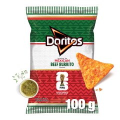 Doritos Chipsy kukurydziane o smaku burrito z wołowiną 100 g