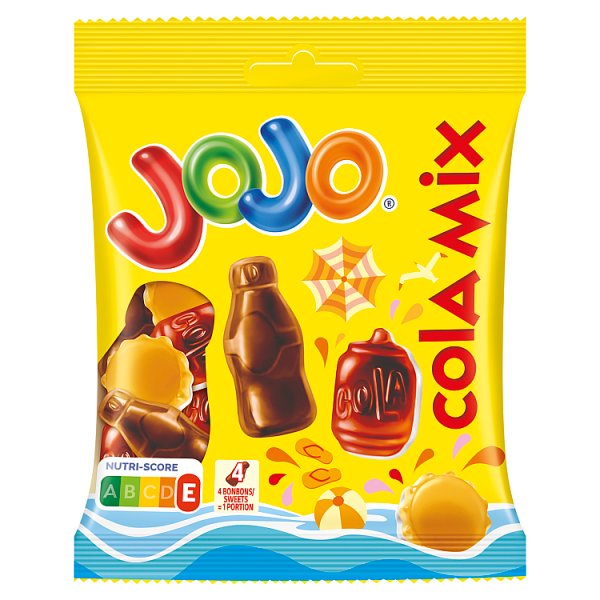 Jojo Cola Mix Żelki o smaku owocowym i coli 80 g