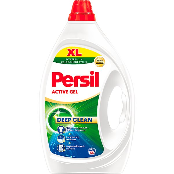 Persil XL Active Gel Płynny środek do prania białych tkanin 2,475 l (55 prań)
