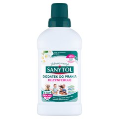 Płyn do prania Sanytol dodatek dezynfekujący białe kwiaty 