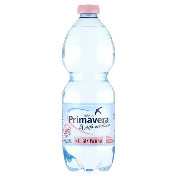 Woda ngaz Primavera źródlana 500ml + kaucja 50 gr 