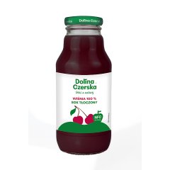 Dolina Czerska 100 % tłoczony sok wiśniowy 330 ml