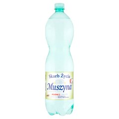 Woda gaz Muszyna skarb życia mineralna magnez i wapń 1,5l + kaucja 50 gr