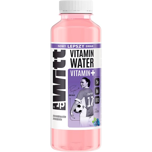 Woda ngaz Dr Witt vitamin jagoda 550ml + kaucja 50 gr 