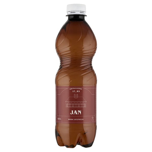 Woda ngaz Jan mineralna lecznicza oczyszczenie 500ml + kaucja 50 gr 