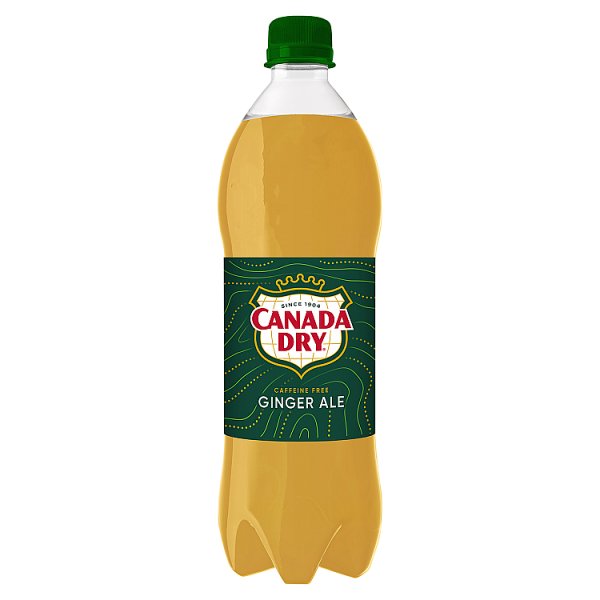 Canada Dry Ginger Ale Napój gazowany o smaku imbirowym 0,85 l