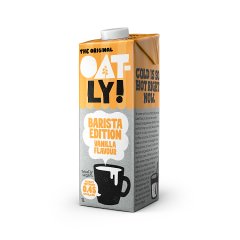 Oatly! Barista Edition Pieniący się napój owsiany o smaku waniliowym 1 l