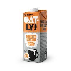 Oatly! Barista Edition Pieniący się napój owsiany o smaku karmelowym 1 l