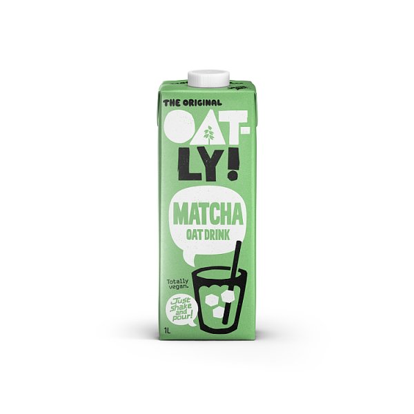Napój roślinny Oatly owsiany matcha 1l 