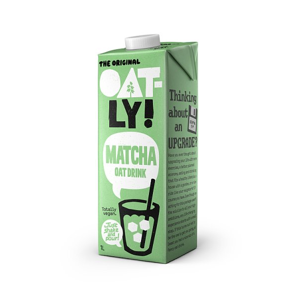 Napój roślinny Oatly owsiany matcha 1l 