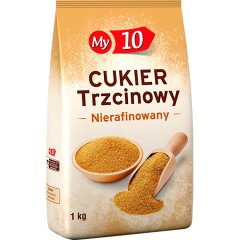 My 10 Cukier trzcinowy nierafinowany 1 kg