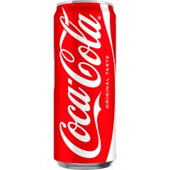 Napój gaz Coca-Cola puszka doliczana jest kaucja 0,50 zł