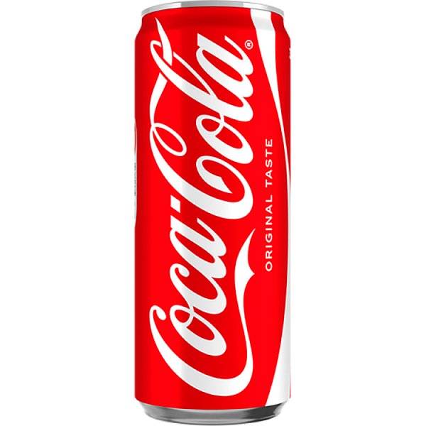Napój gaz Coca-Cola puszka doliczana jest kaucja 0,50 zł
