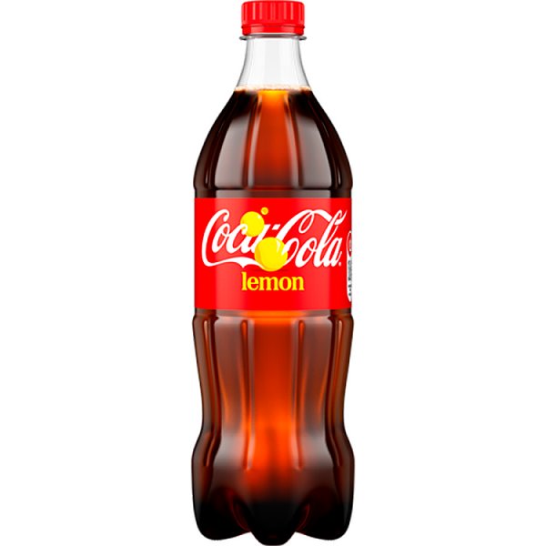 Napój gaz Coca-Cola lemon 850ml + kaucja 50 gr 