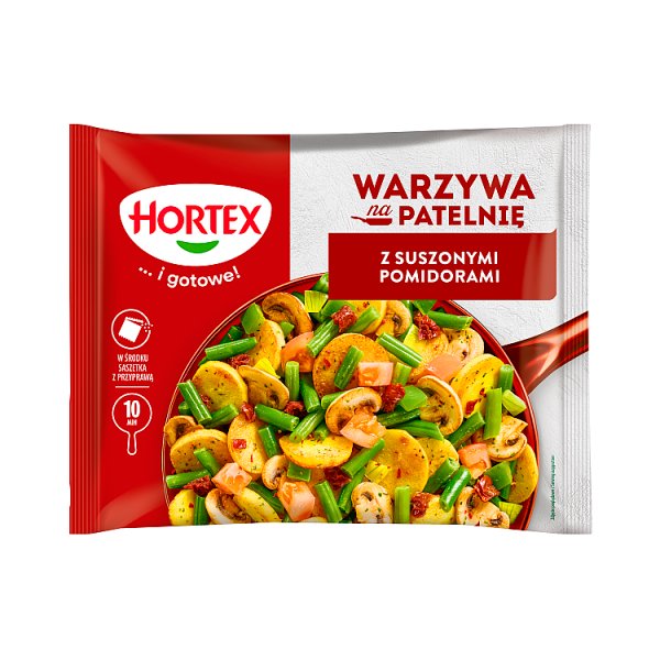 Hortex Warzywa na patelnię z suszonymi pomidorami 400 g